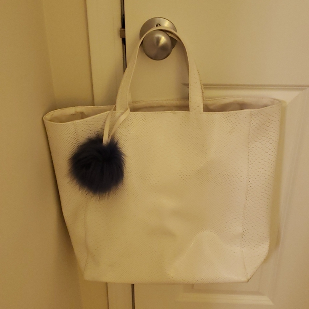 Faux leather bag